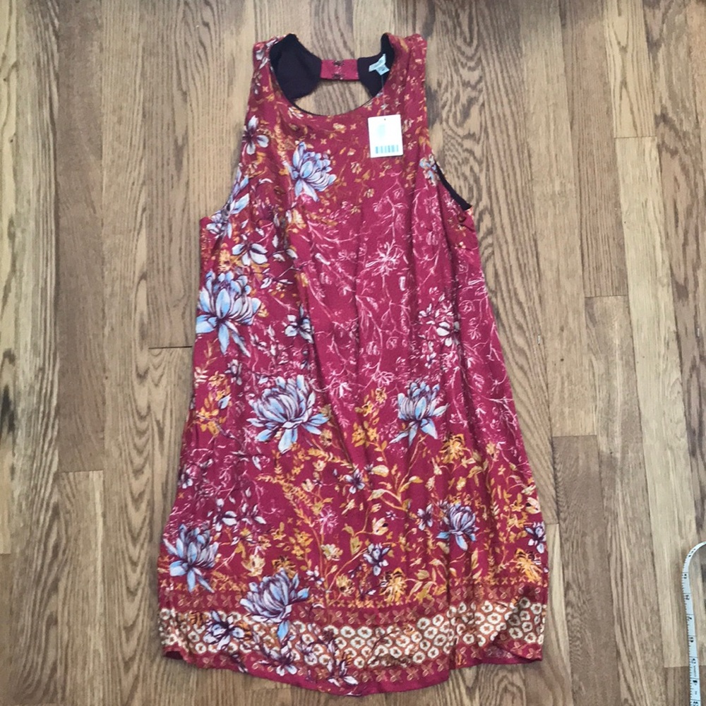 Urban Outfitters Ecote pink flower dress size medium